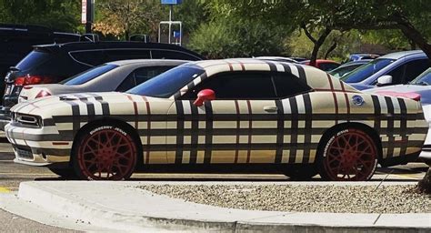 burberry car wrap